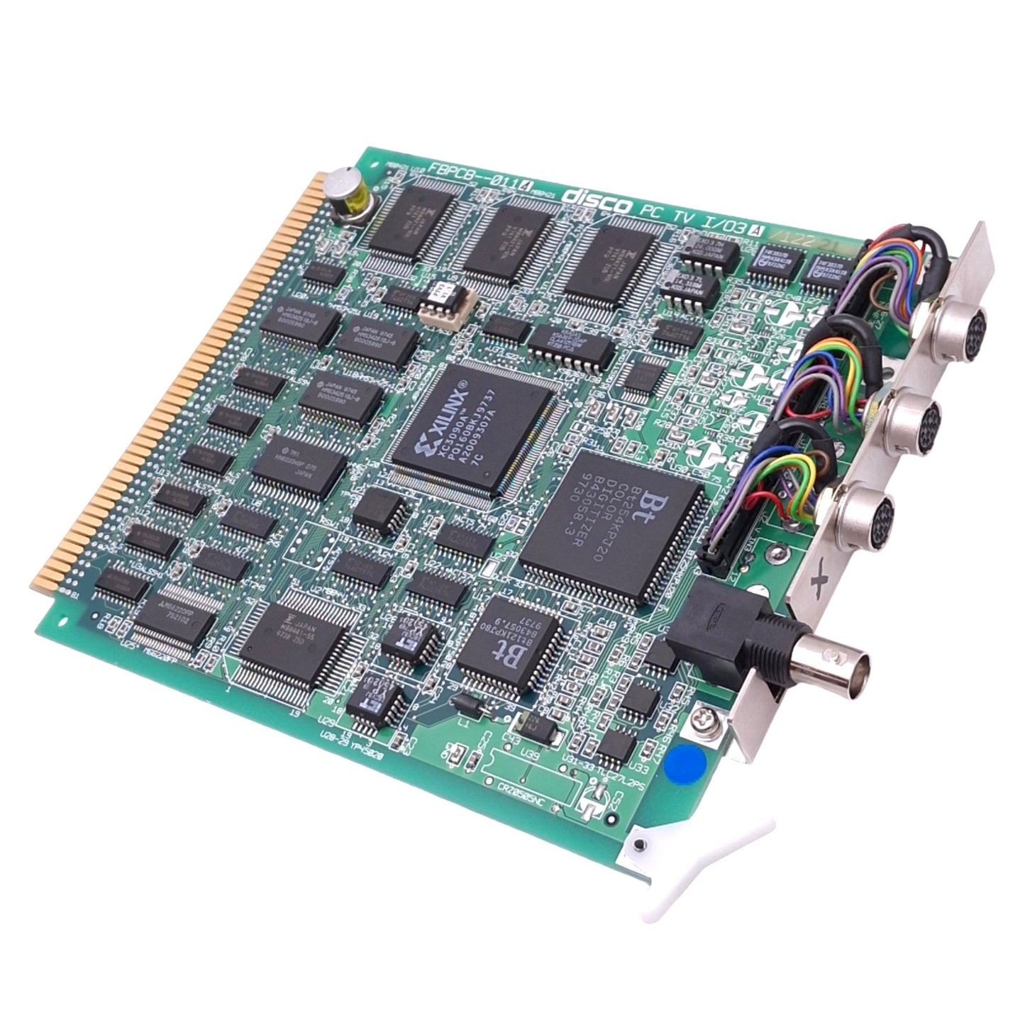 Used Disco FBPCB-0114 PC TV I/03A Board for Disco Dicing Saw System, BNC