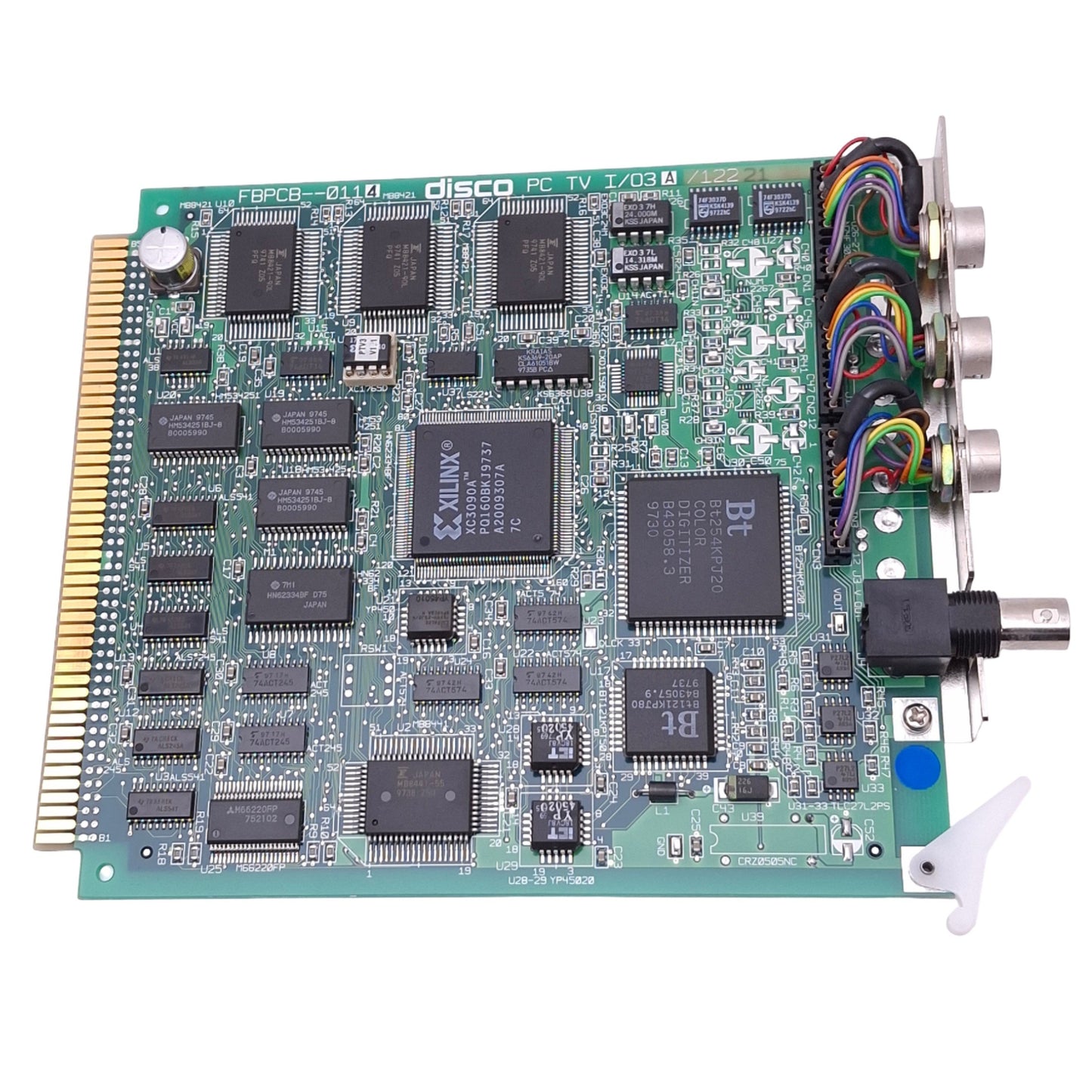 Used Disco FBPCB-0114 PC TV I/03A Board for Disco Dicing Saw System, BNC