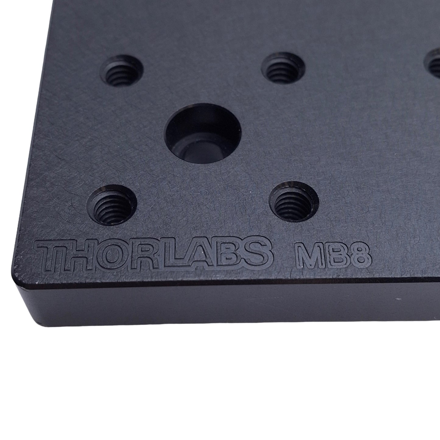 Used Thorlabs MB8 Aluminum Breadboard, 8 x 8 x 1/2", 64x 1" C2C 1/4-20 Thread