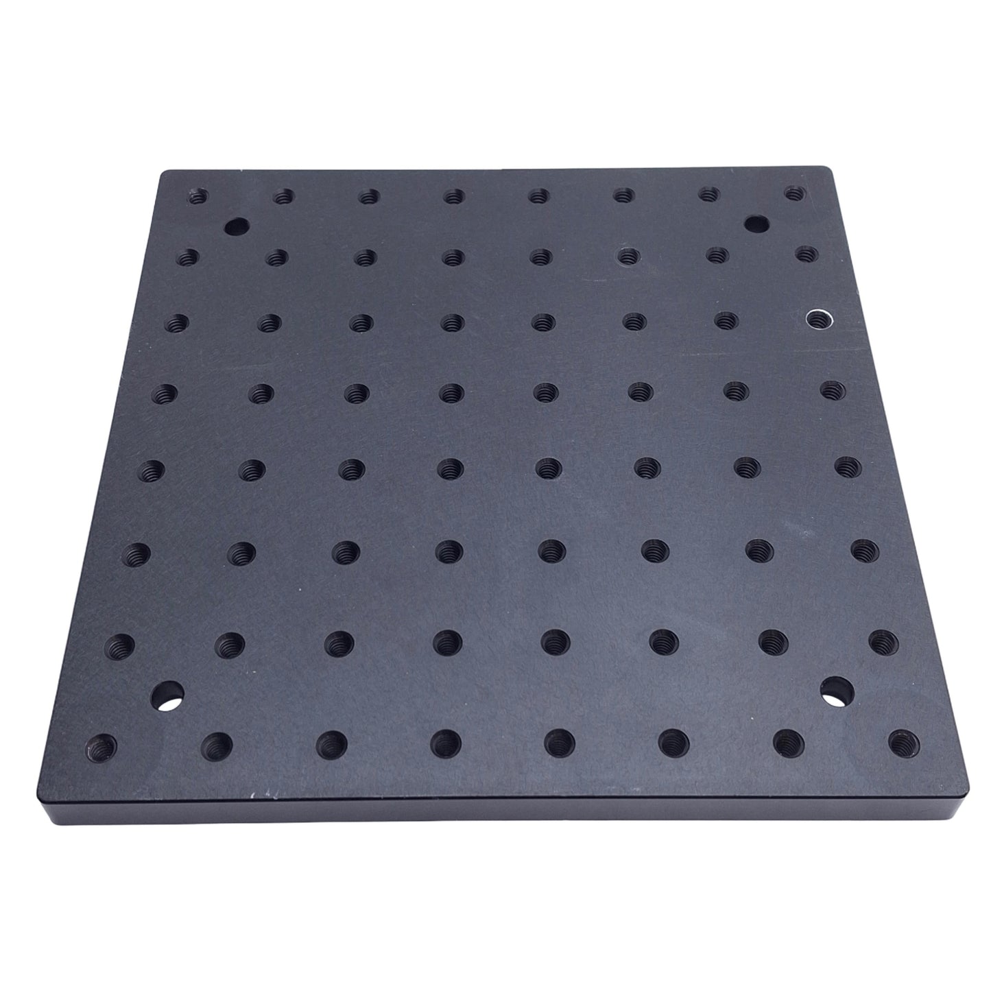 Used Thorlabs MB8 Aluminum Breadboard, 8 x 8 x 1/2", 64x 1" C2C 1/4-20 Thread