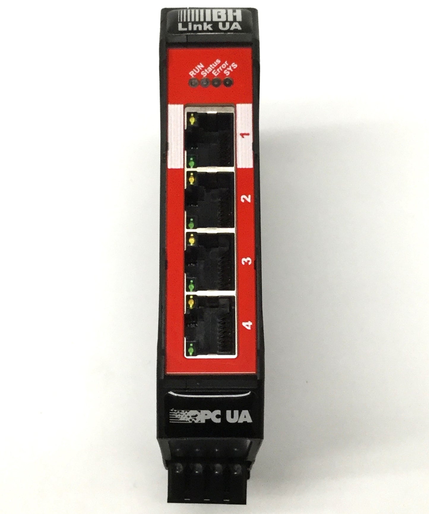 Used IBHsoftec Link 3200 Rev 1 SIMATIC S5, S7 OPC UA Server/Client Module w/Firewall