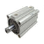 Used SMC CDQ2WA63-75DZ Double Acting Cylinder, ø63mm Bore, 75mm Stroke, Rc1/4, 1.0MPa