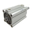 Used SMC CDQ2WA63-75DZ Double Acting Cylinder, ø63mm Bore, 75mm Stroke, Rc1/4, 1.0MPa