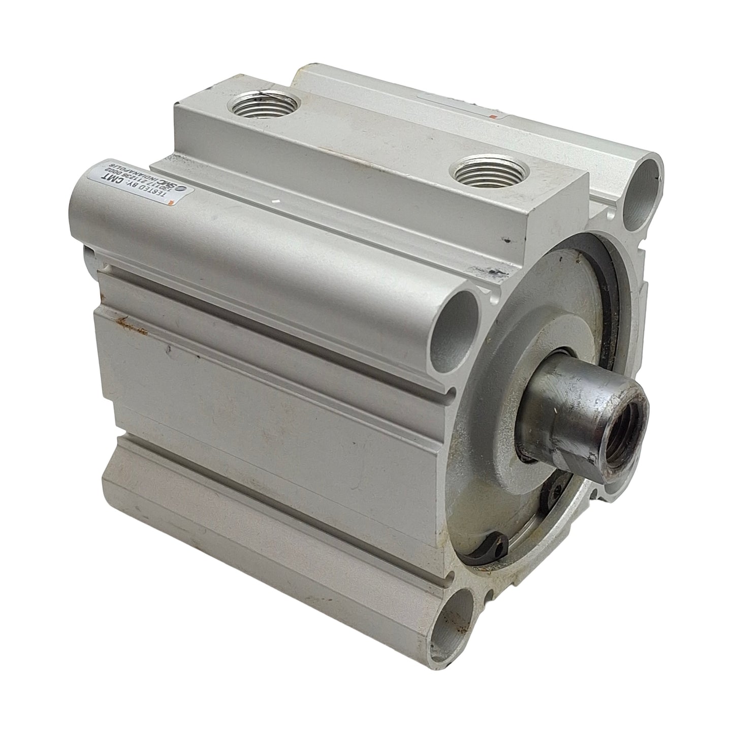 Used SMC CDQ2WB80-40DZ Double Acting Cylinder, ø80mm Bore, 40mm Stroke, Rc3/8, 1.0MPa