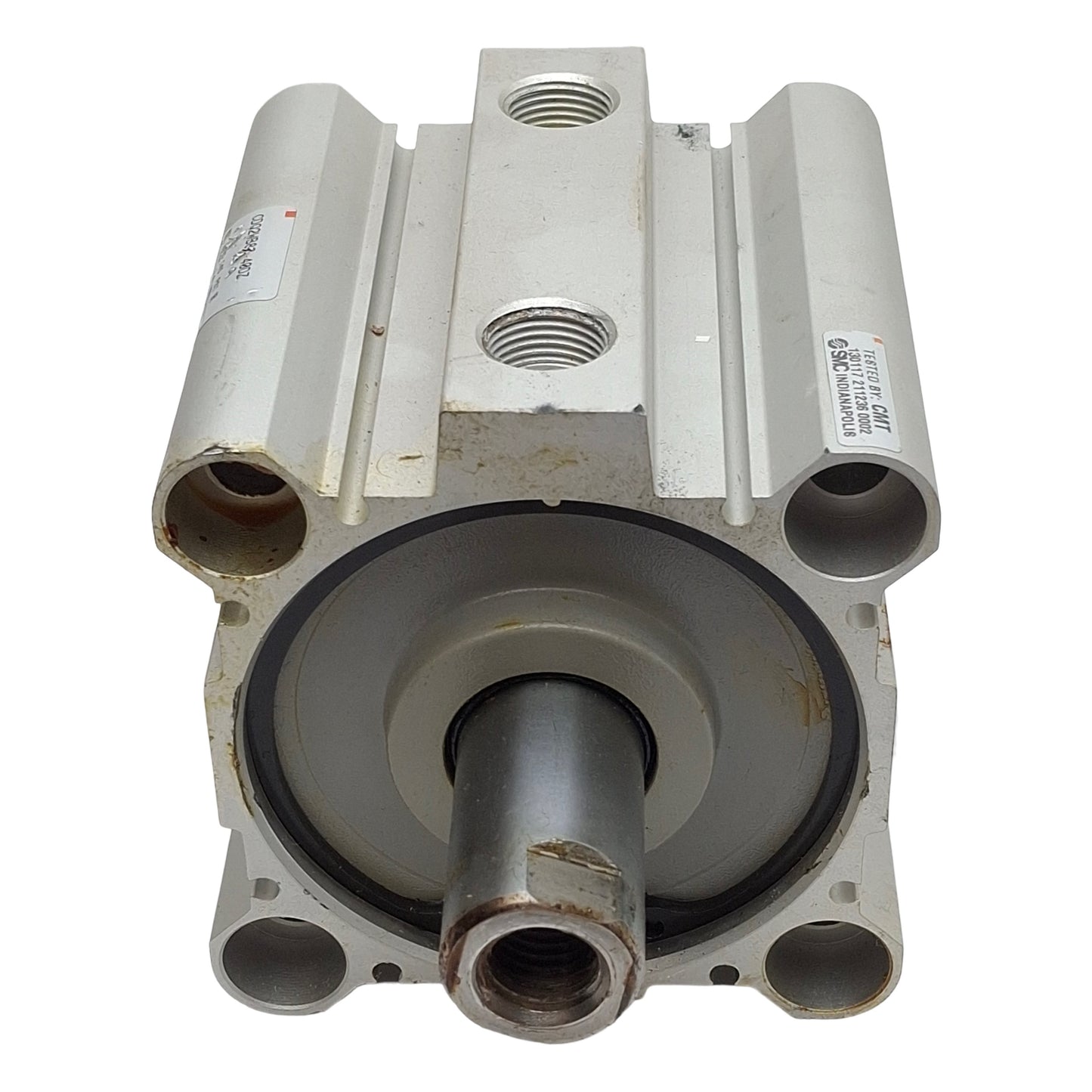 Used SMC CDQ2WB80-40DZ Double Acting Cylinder, ø80mm Bore, 40mm Stroke, Rc3/8, 1.0MPa