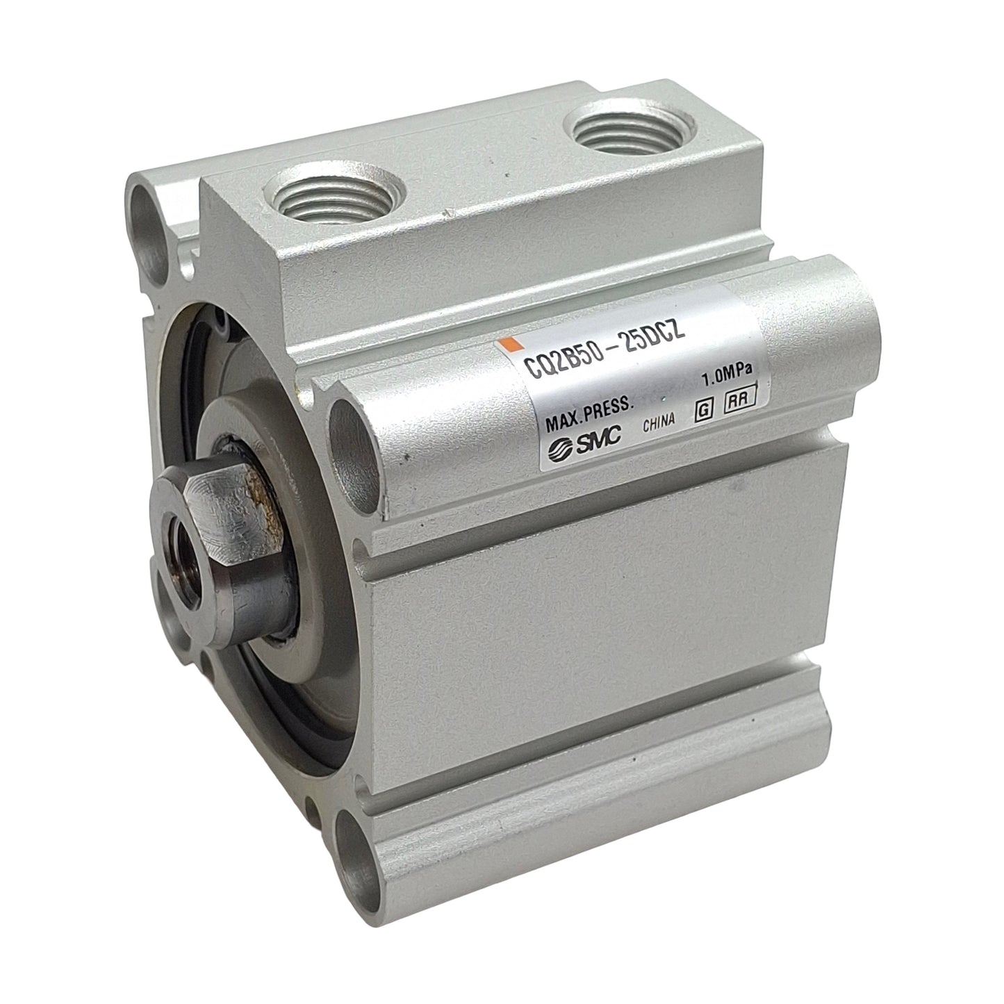 New SMC CQ2B50-25DCZ Compact Cylinder, ø50mm Bore, 25mm Stroke, 1.0MPa, 1/4in NPT