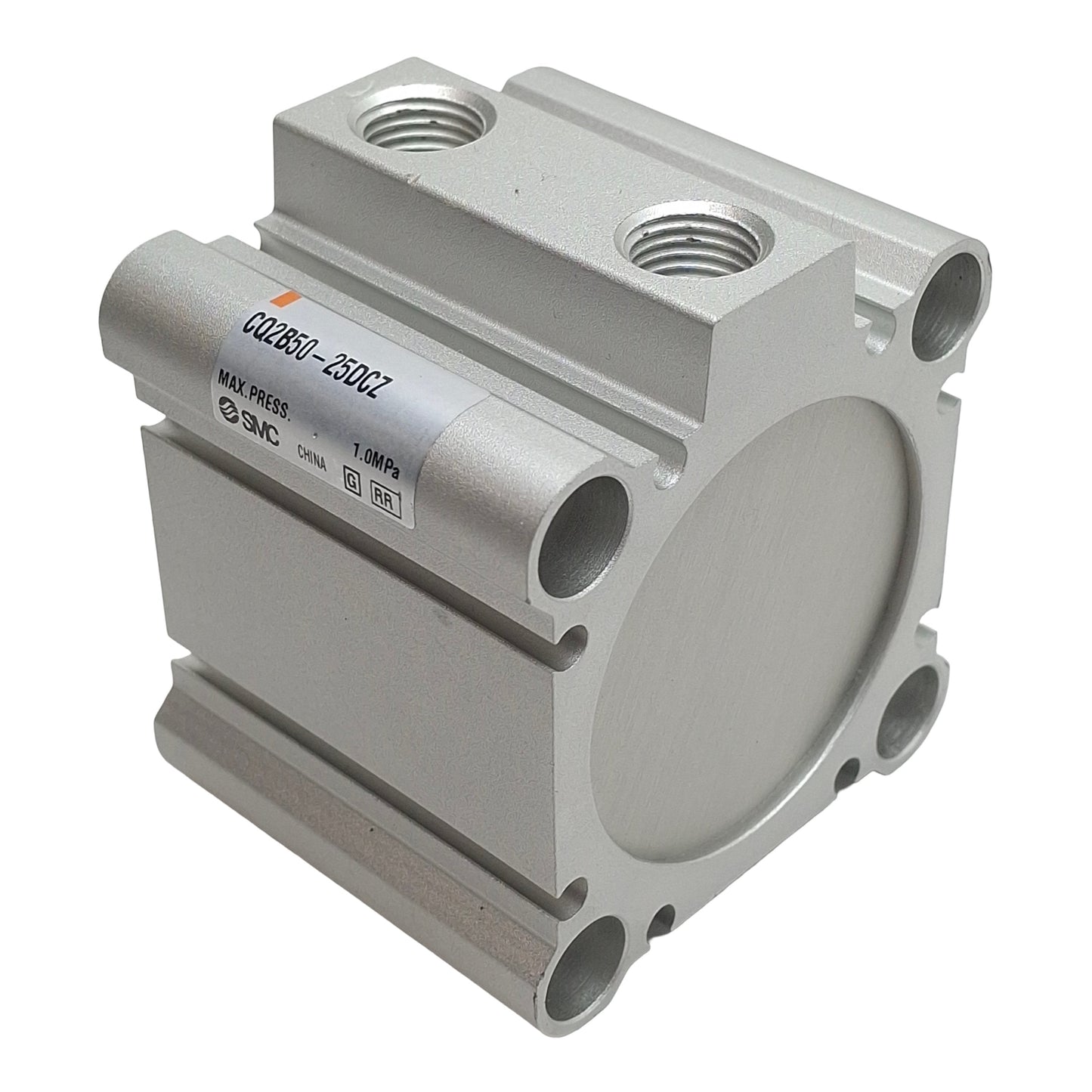 New SMC CQ2B50-25DCZ Compact Cylinder, ø50mm Bore, 25mm Stroke, 1.0MPa, 1/4in NPT