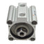 New SMC CQ2B50-25DCZ Compact Cylinder, ø50mm Bore, 25mm Stroke, 1.0MPa, 1/4in NPT