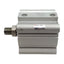 Used SMC CDQ2A80-50DMZ Compact Cylinder, ø80mm Bore, 50mm Stroke, Rc3/8, 1.0MPa