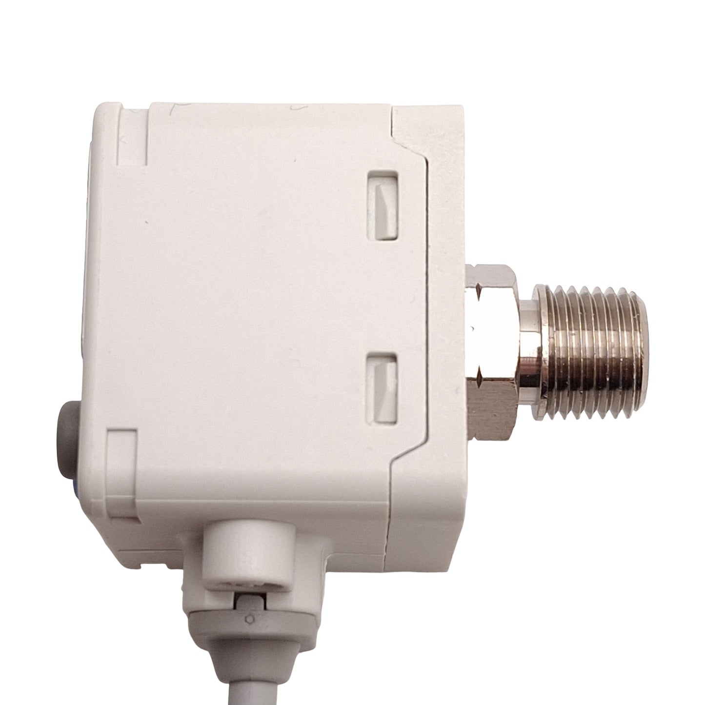 New SMC ISE40A-N01-Y-P-X531 Digital Pressure Switch, PNP, -14.5~145psi, M12 4-Pin