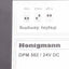 Used Honigmann DPM 502 Digital Panel Meter 24VDC, 50mA, 0 to ±1999 Digit Range
