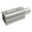 Used SMC MKB32-20LZ Swing Clamp Cylinder, ø32mm Bore, 20mm Stroke, Rc1/8, 1.0MPa