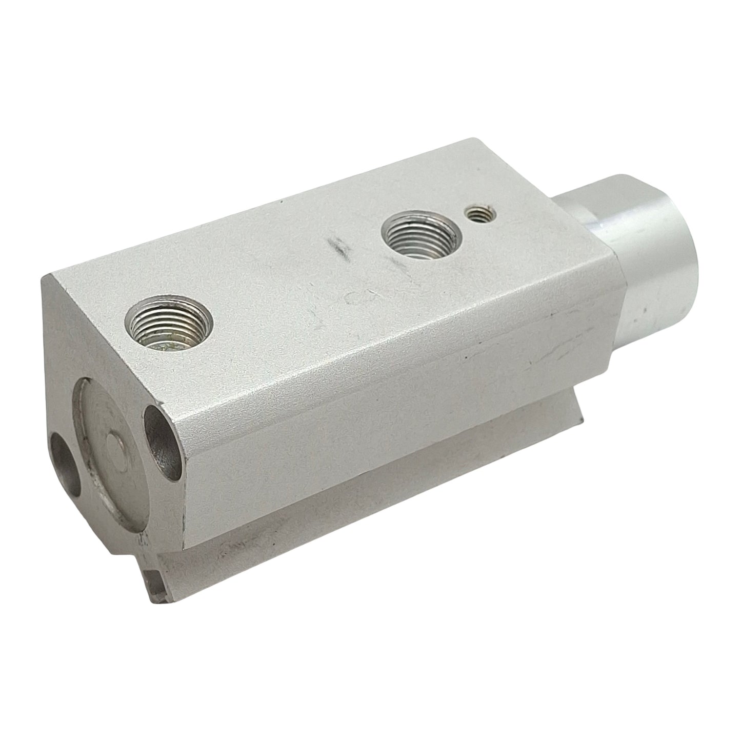 Used SMC RSDQB20-20D Pneumatic Stopper Cylinder, 20mm Bore, 20mm Stroke, 1.0MPa