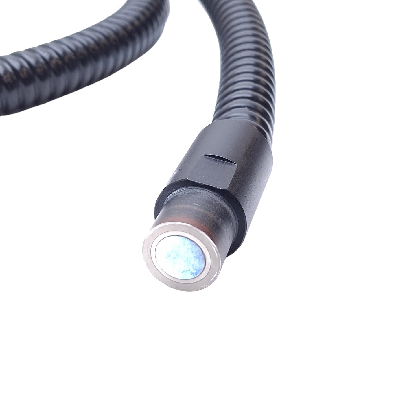 Used ML25914101 Microscope Fiber Optic Ring Light Guide, 1000mm Length, 5/8in Input