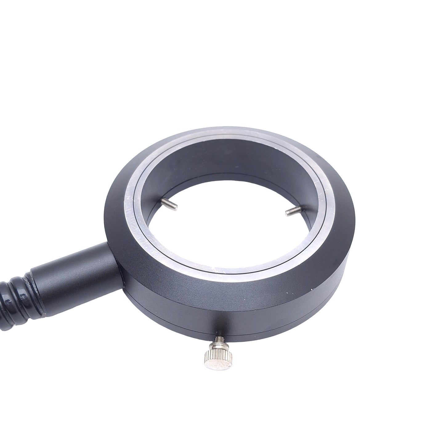 Used ML25914101 Microscope Fiber Optic Ring Light Guide, 1000mm Length, 5/8in Input