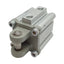 Used SMC CDQ2D50-25DZ Compact Cylinder, ø50mm Bore, 25mm Stroke, Rc1/4, 1.0MPa