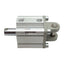 Used SMC CDQ2D50-25DZ Compact Cylinder, ø50mm Bore, 25mm Stroke, Rc1/4, 1.0MPa