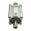 Used SMC CDQ2D50-25DZ Compact Cylinder, ø50mm Bore, 25mm Stroke, Rc1/4, 1.0MPa
