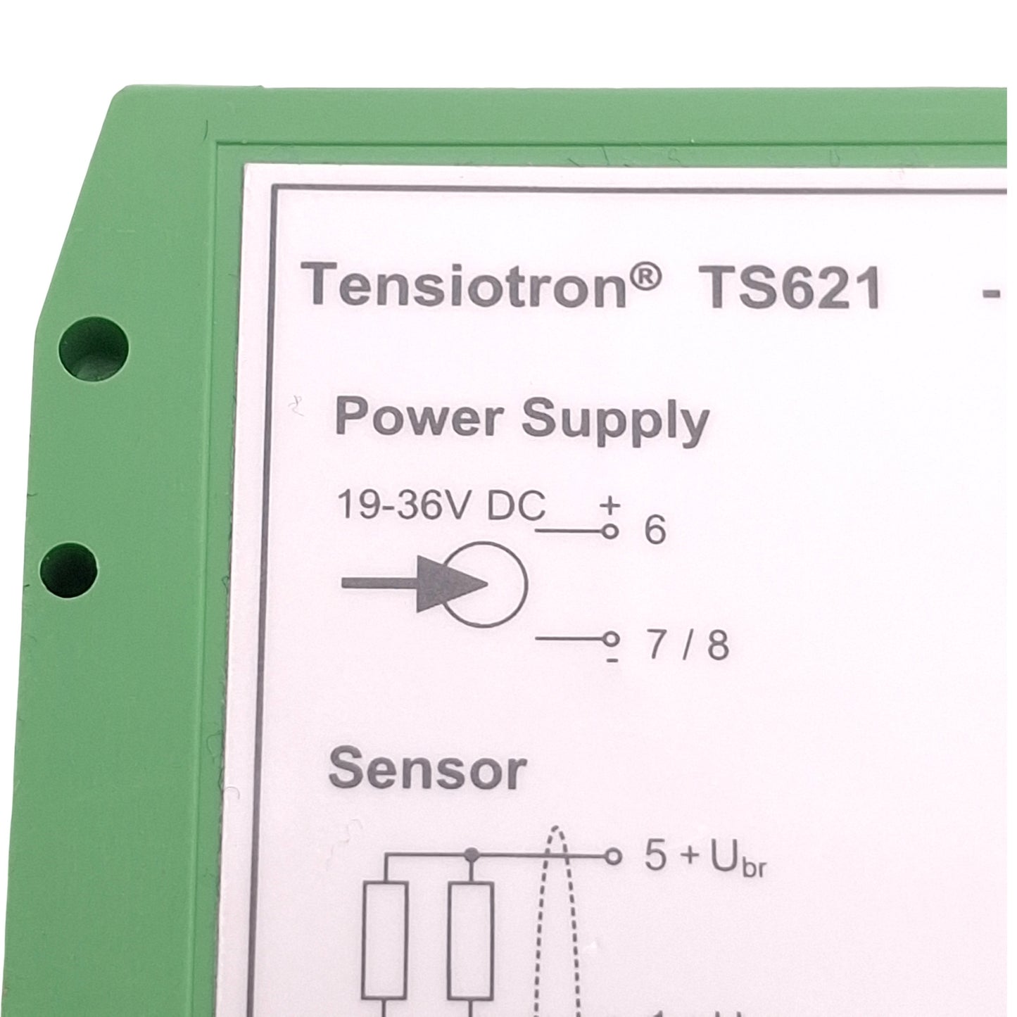 Used Honigmann TS621 Precision Strain Gauge Measuring Amplifier 19-36VDC, ±15mV Range