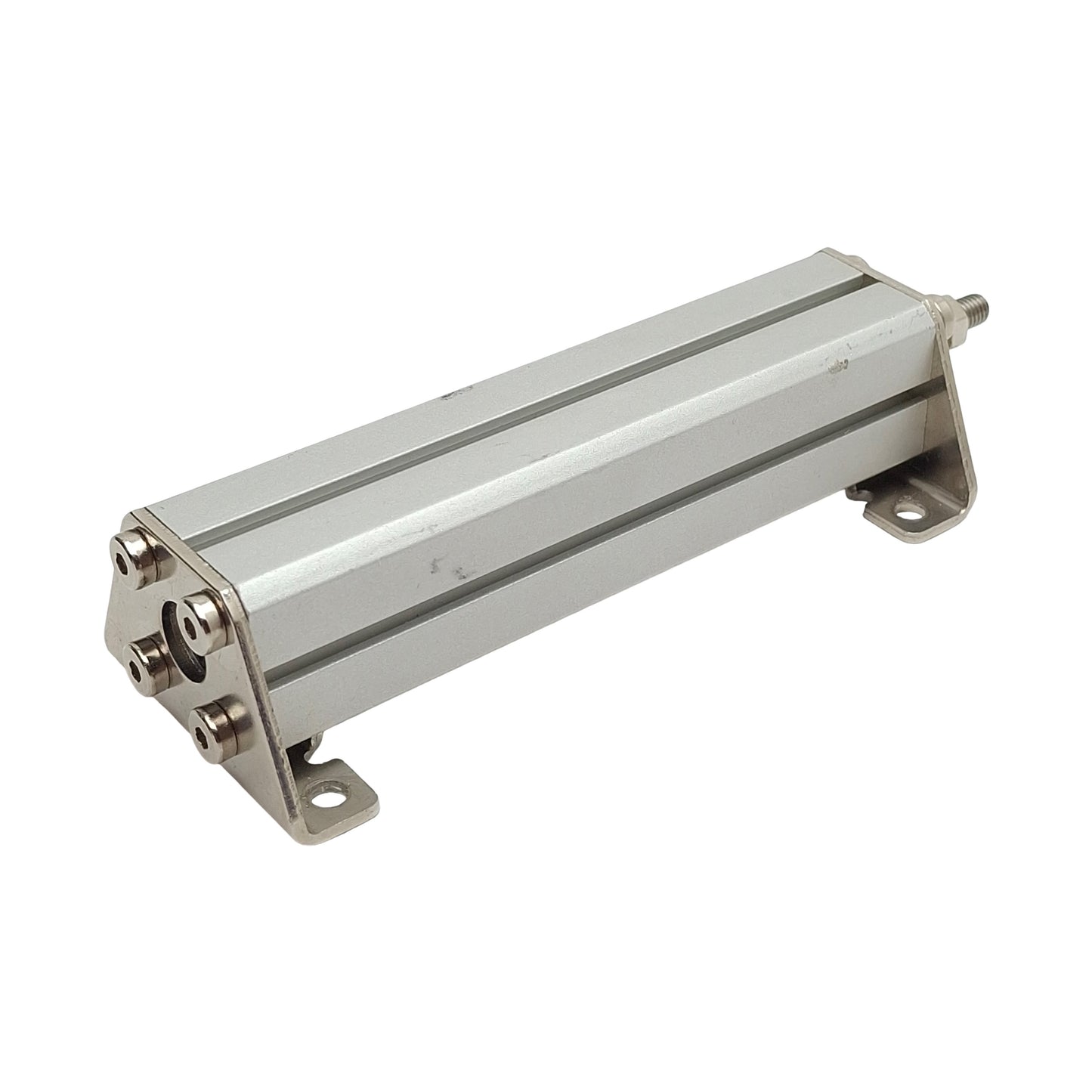 Used SMC CDQSB12-75DCM Compact Cylinder, ø12mm Bore, 75mm Stroke, M5, 1.0MPa