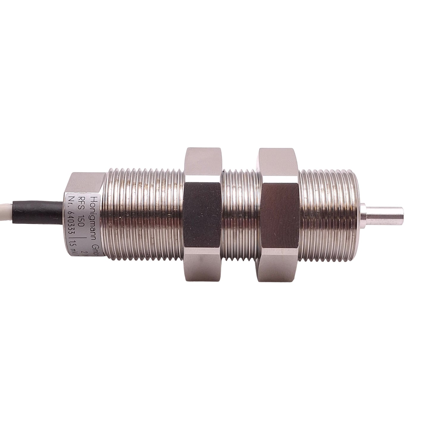 Used Honigmann RFS150-2N-005 Radial Force Measuring Axle 5m Cable, 0-1N to 0-5000N