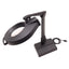 For parts or not working Dazor MC100-5 Illuminated Magnifier, 5D (2.25x), 120VAC, *Broken Clamp*