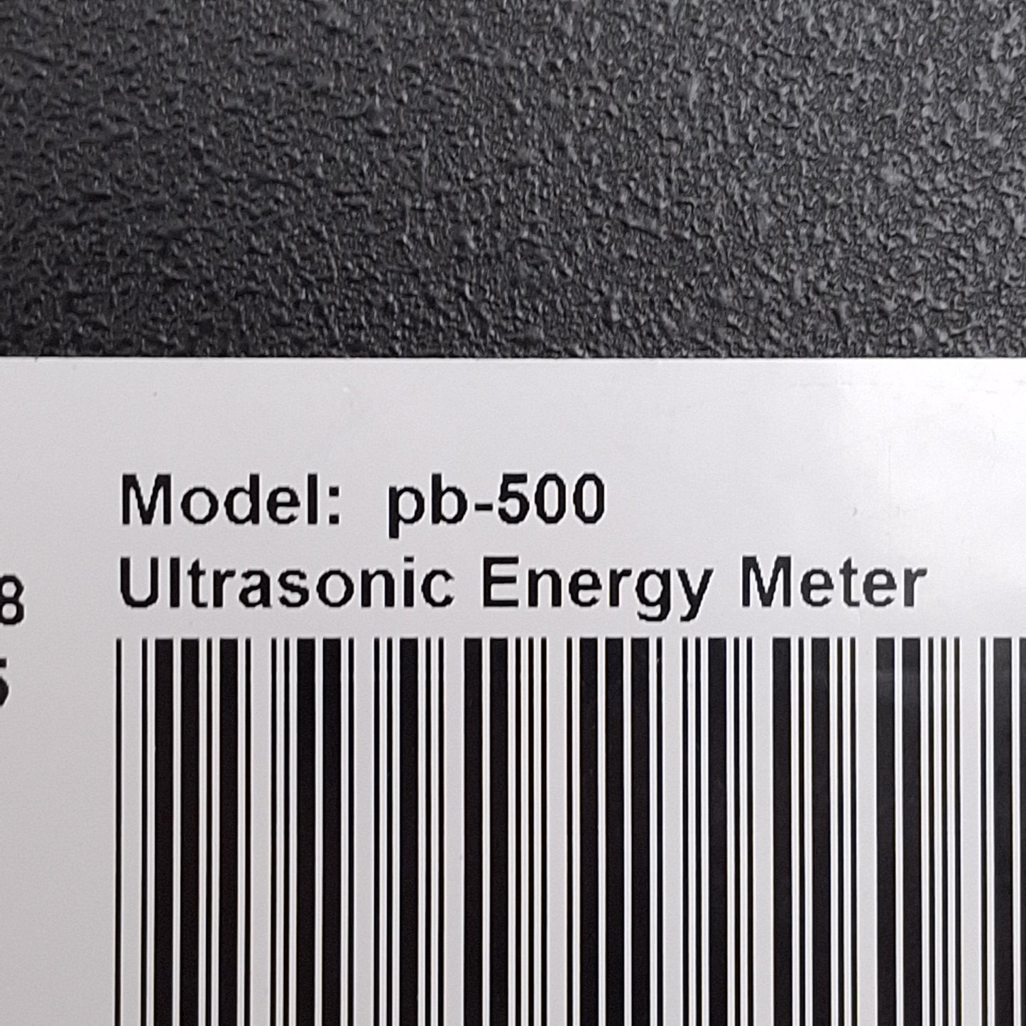 Used PPB Megasonics PB-500 Ultrasonic Energy Meter w/ PB-208 Probe, 255W/in², 500kHz