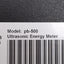 Used PPB Megasonics PB-500 Ultrasonic Energy Meter w/ PB-208 Probe, 255W/in², 500kHz