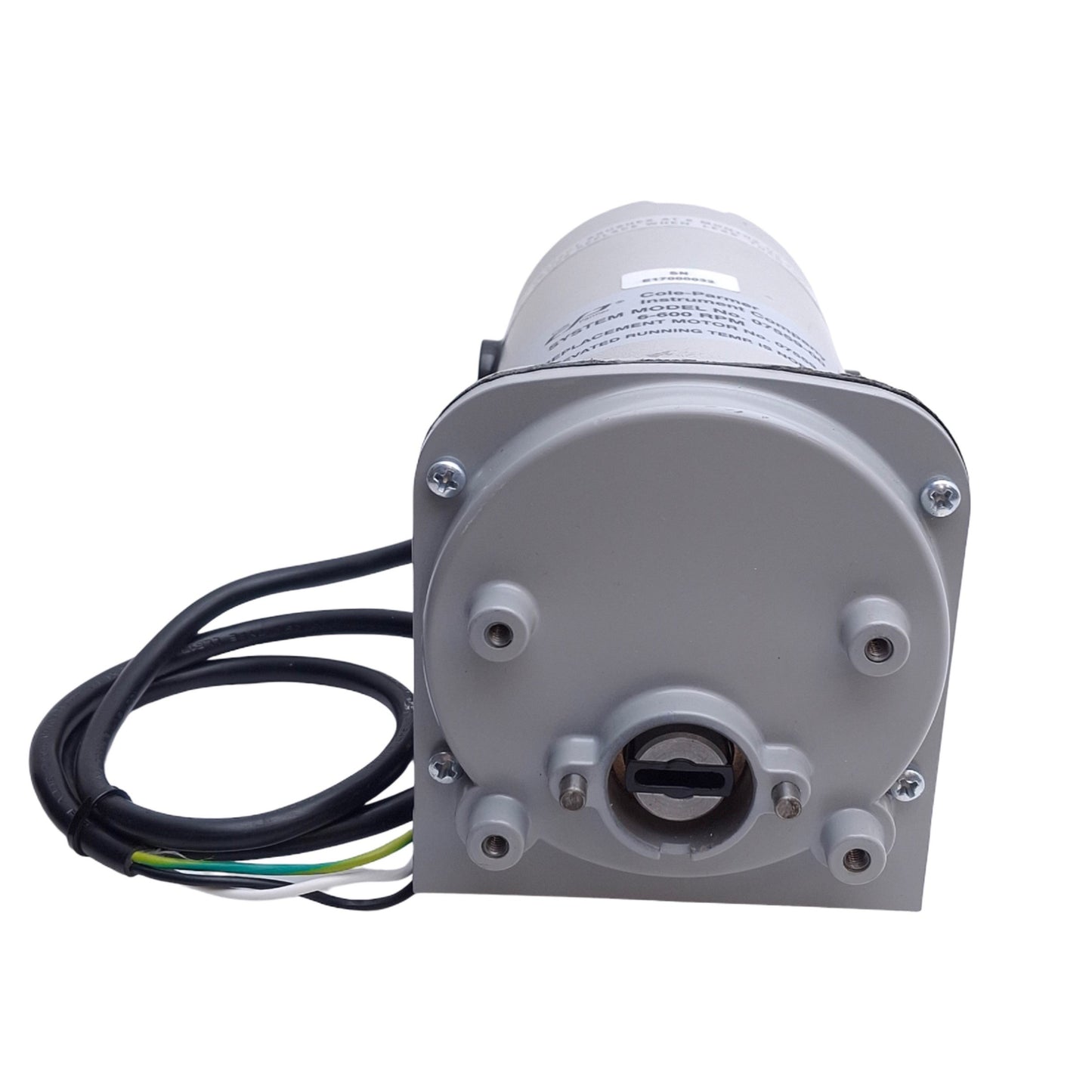 Used Cole Parmer 7559-00 Masterflex Easy-Load Short Shaft Pump Drive/Motor, 6-600 RPM