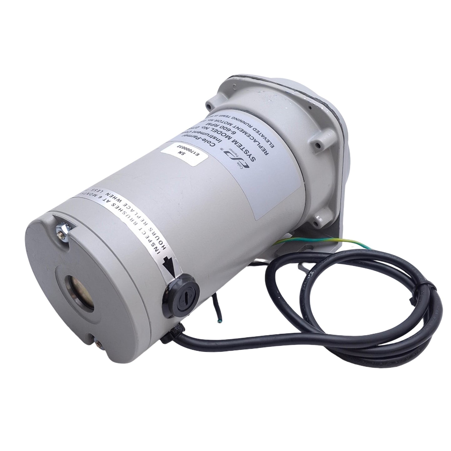 Used Cole Parmer 7559-00 Masterflex Easy-Load Short Shaft Pump Drive/Motor, 6-600 RPM