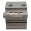 Used SMC NCDQ2B40-10D Compact Cylinder, ø40mm Bore, 10mm Stroke, 1/8in NPT, 150psi
