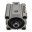 Used SMC NCDQ2B40-10D Compact Cylinder, ø40mm Bore, 10mm Stroke, 1/8in NPT, 150psi