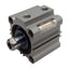 Used SMC NCDQ2B40-10D Compact Cylinder, ø40mm Bore, 10mm Stroke, 1/8in NPT, 150psi