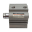 Used SMC NCDQ2B40-10D Compact Cylinder, ø40mm Bore, 10mm Stroke, 1/8in NPT, 150psi
