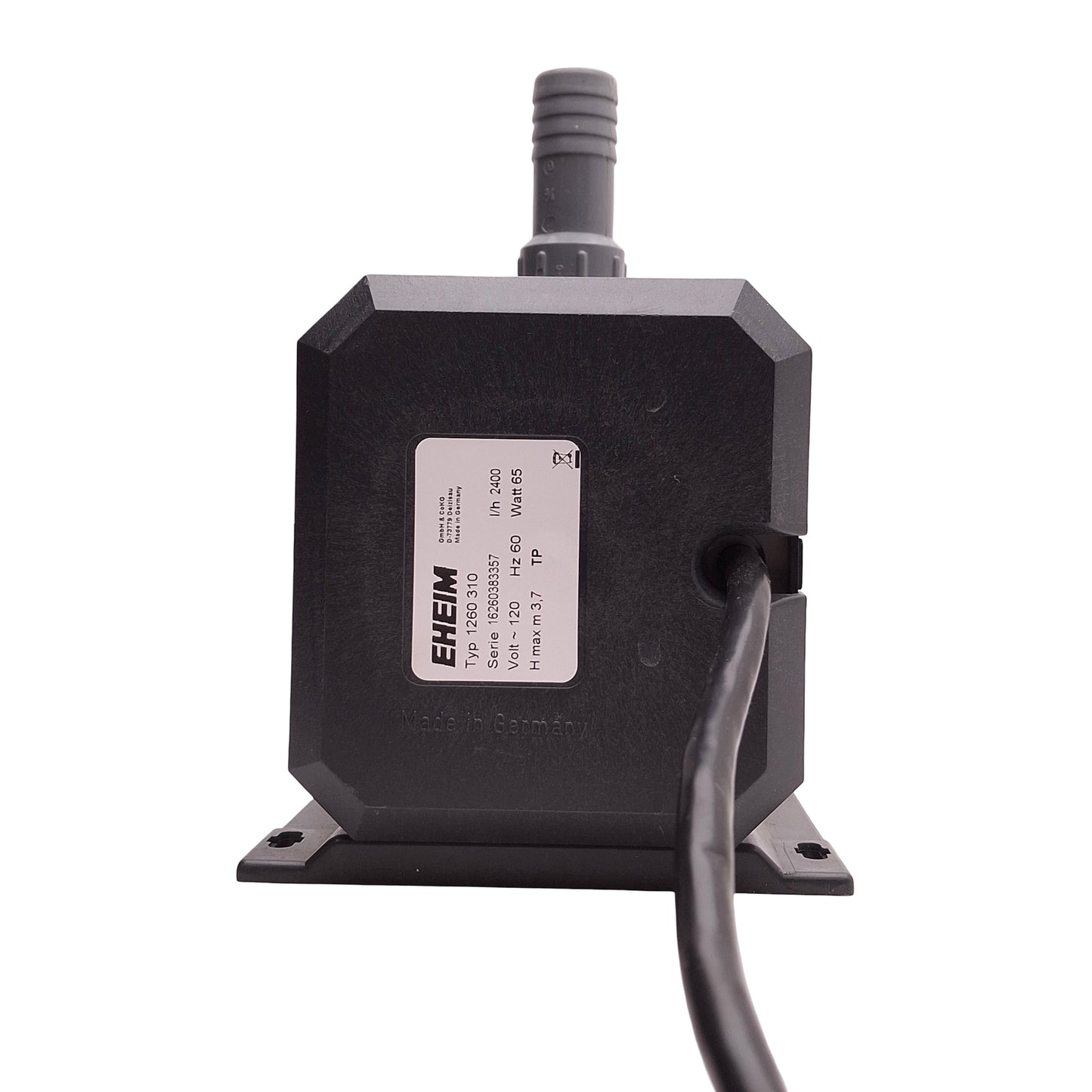 Used Eheim 1260310 Universal Water Pump 2400l/h Output, 634gal/h Flow, 2m Cord