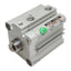 Used SMC 10-CDQ2B32-15D-F7PL Compact Cylinder, ø32mm Bore, 15mm Stroke, Rc1/8, 1.0MPa