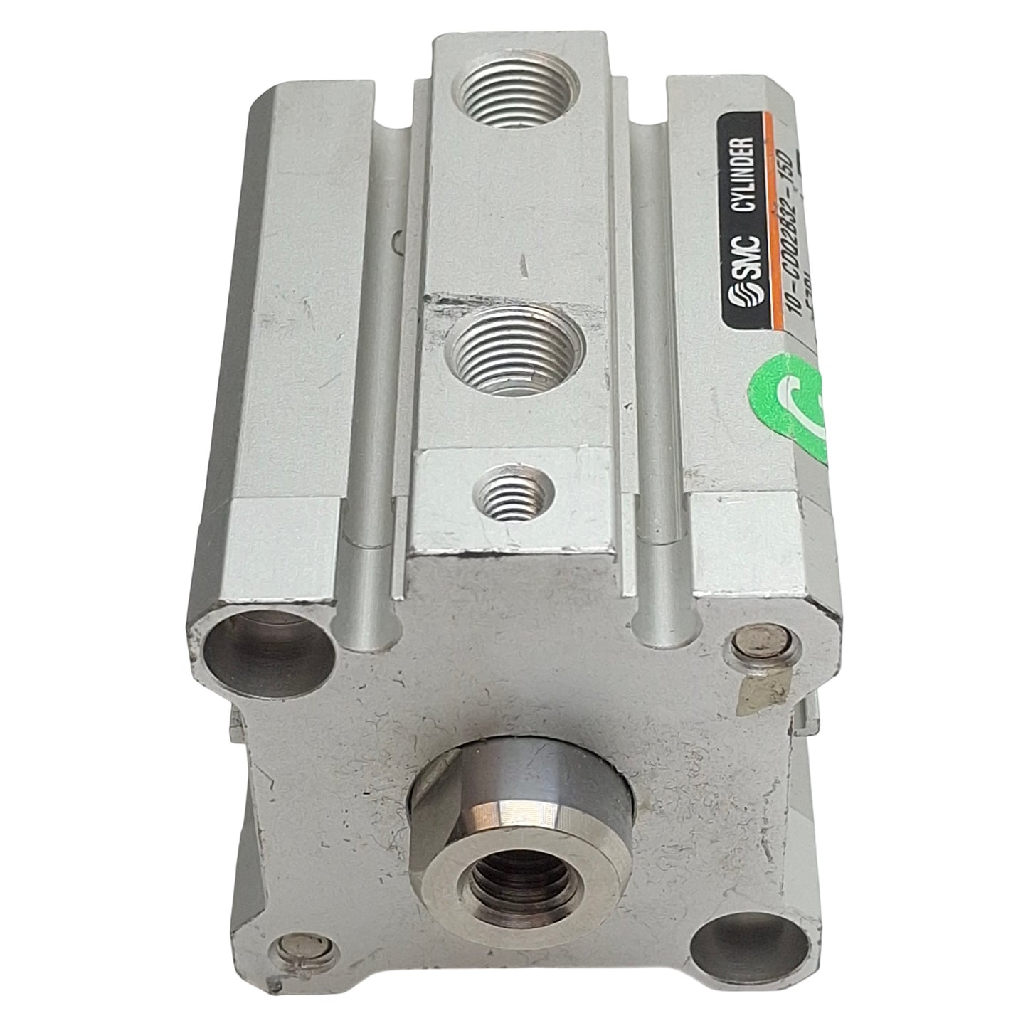 Used SMC 10-CDQ2B32-15D-F7PL Compact Cylinder, ø32mm Bore, 15mm Stroke, Rc1/8, 1.0MPa