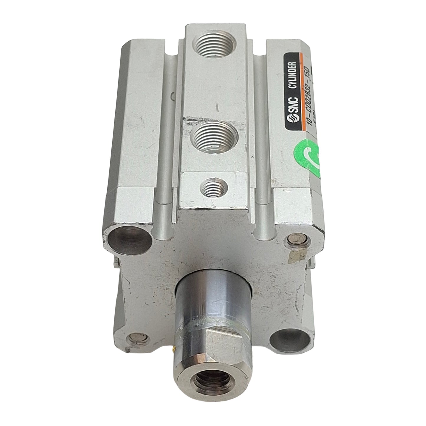 Used SMC 10-CDQ2B32-15D-F7PL Compact Cylinder, ø32mm Bore, 15mm Stroke, Rc1/8, 1.0MPa