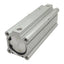 Used SMC CDQ2A50-125DCZ Compact Cylinder, ø50mm Bore, 125mm Stroke, Rc1/4, 1.0MPa
