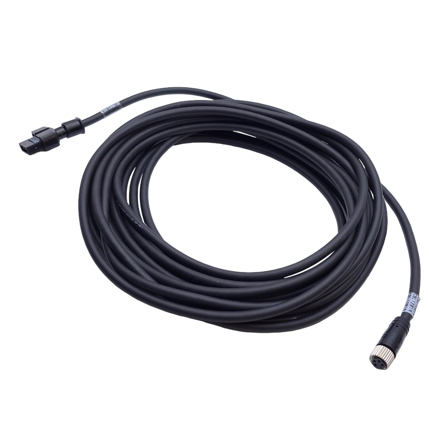 Used Keyence OP-87057 Quick Disconnect Sensor Head Cable, 5m, for iL/iG/GV-T Series