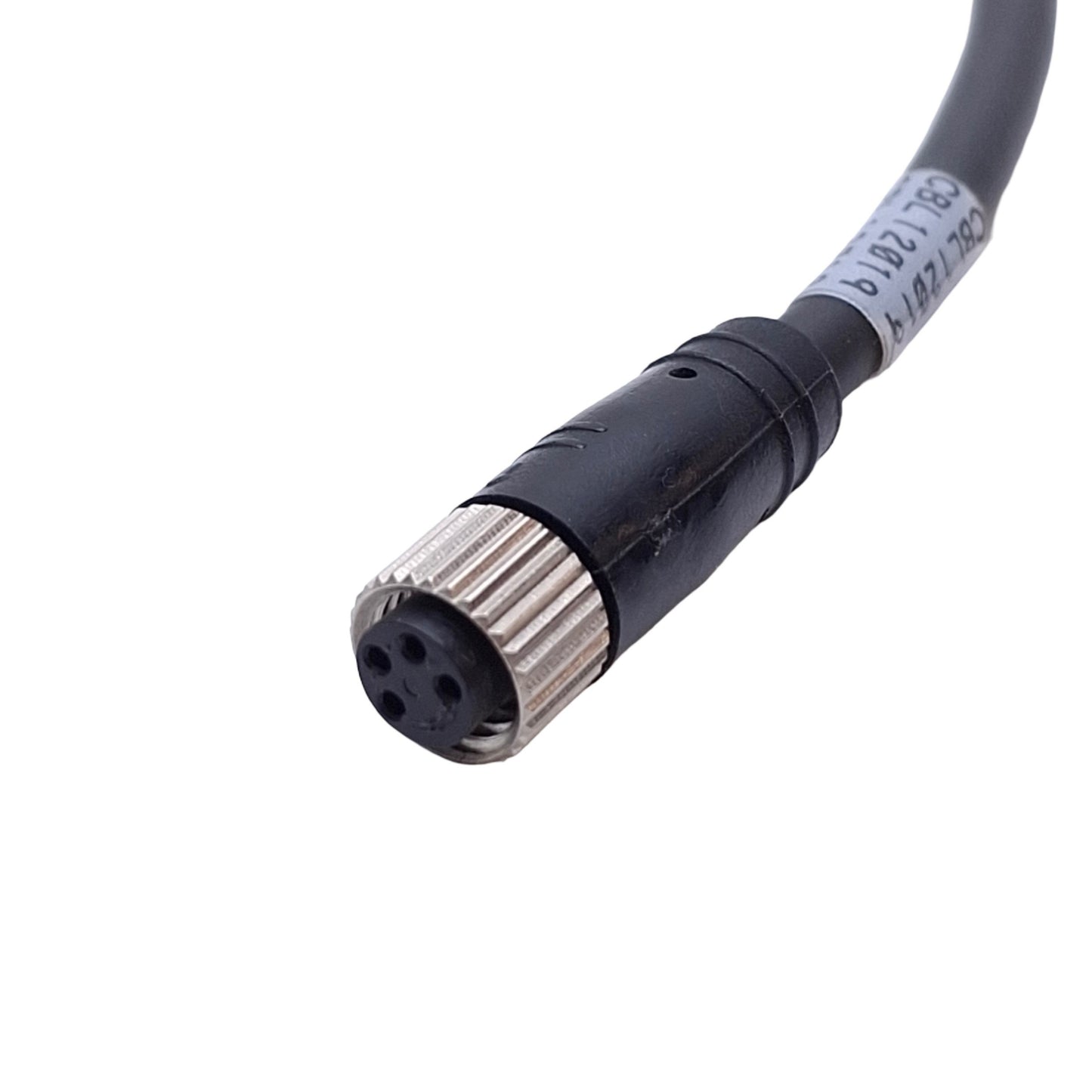 Used Keyence OP-87057 Quick Disconnect Sensor Head Cable, 5m, for iL/iG/GV-T Series