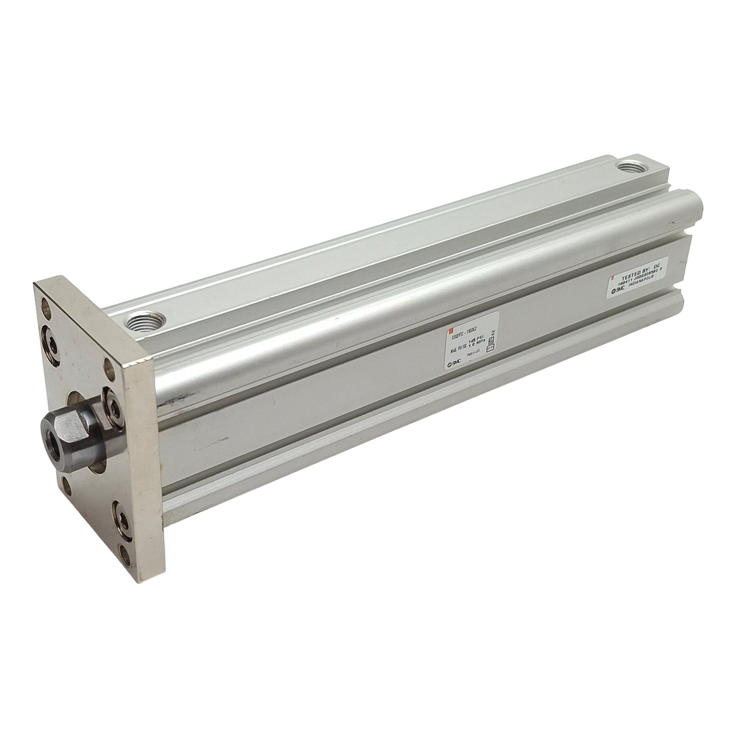 Used SMC CDQ2F32-150DCZ Compact Cylinder, ø32mm Bore, 150mm Stroke, Rc1/8, 1.0MPa