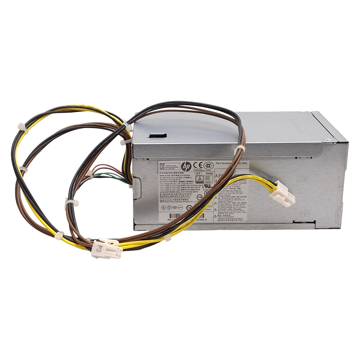 Used HP 901761-002 PC Power Supply, 250W, 100-240VAC Input, +12.1VDC Output