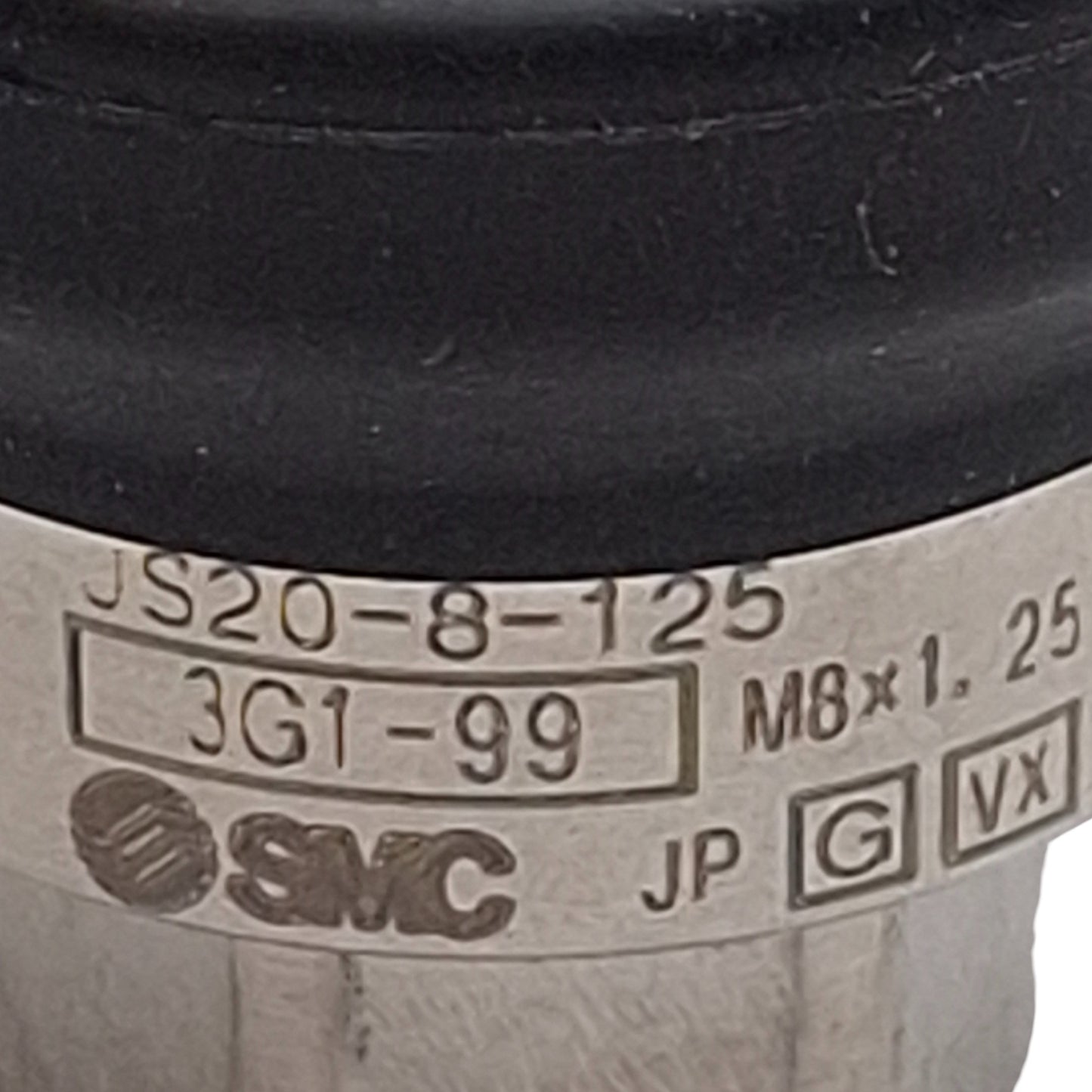 Used SMC JS20-8-125 Floating Joint Alignment Coupler, M8 x 1.25, ø20mm Bore, 1.0MPa