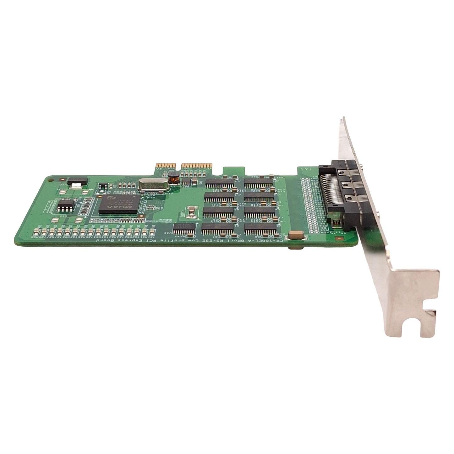 Used Moxa CP-168EL-A Low Profile PCI Express Board w/o Cable 8-Port, RS-232, VHDCI 68