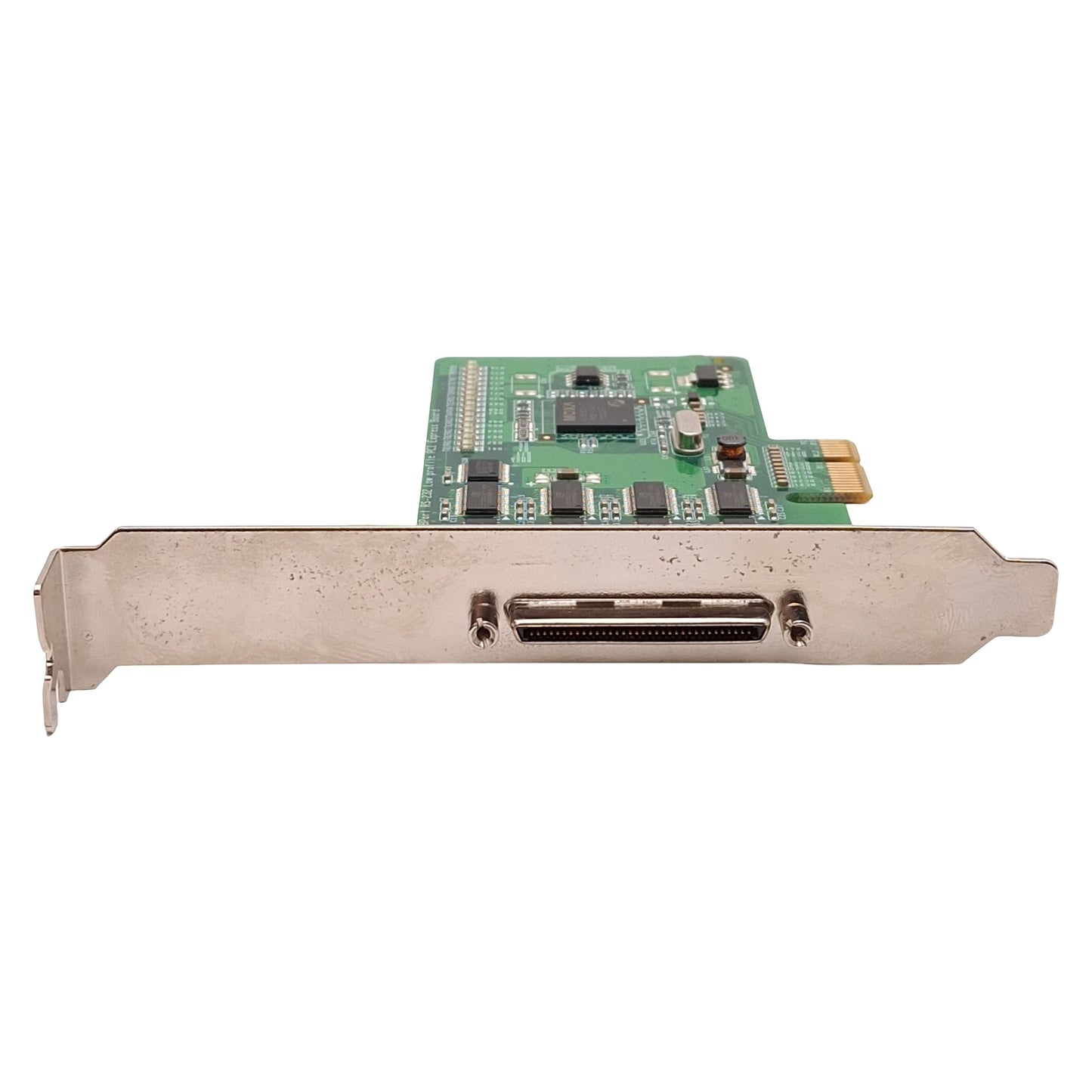 Used Moxa CP-168EL-A Low Profile PCI Express Board w/o Cable 8-Port, RS-232, VHDCI 68