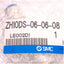 Used Lot of 2 SMC ZH10DS-06-06-08 Vacuum Ejector Box Type ø6mm/ø8mm Tube ID