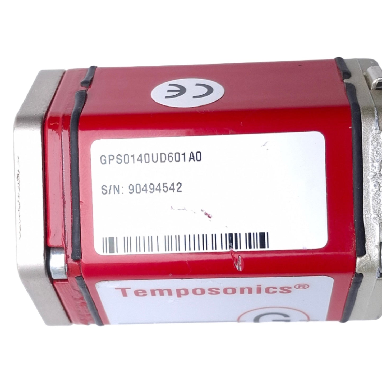 Used Tempsonics GPS0140UD601A0 Position Sensor 14in Stroke, 4-20mA Output, M16 6-Pin