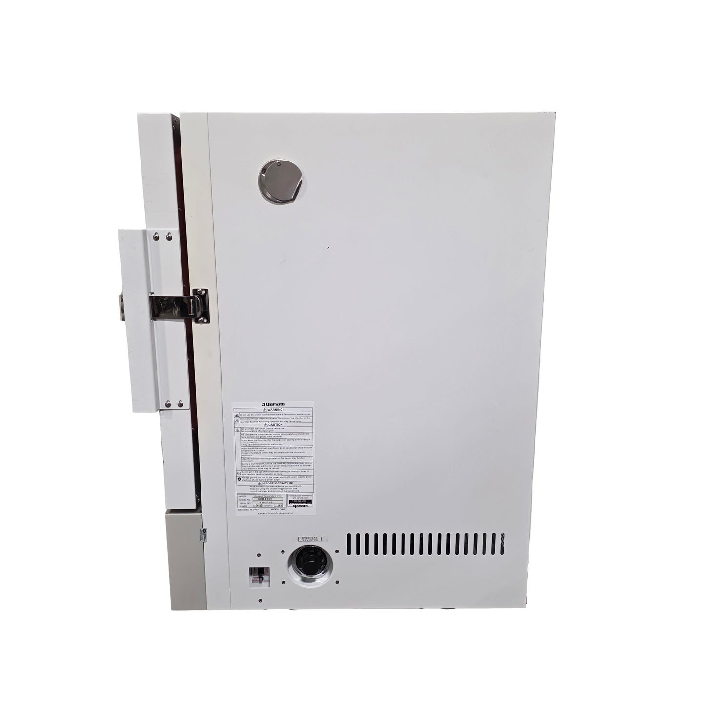 Used Yamato DKM400C Forced Convection Oven 90L, Amb +10°C To 260°C, 115VAC 11A