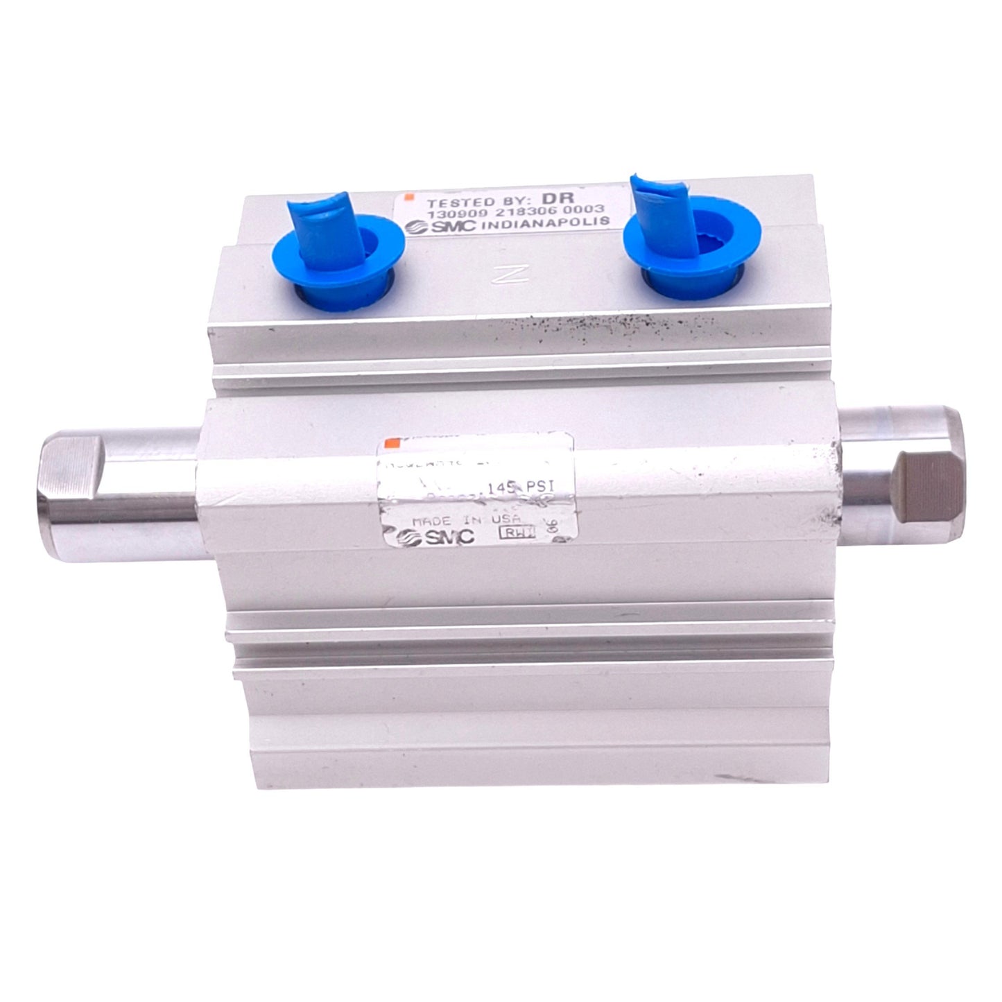 Used SMC NCQ2WA40-25D Compact Cylinder, ø40mm Bore, 25mm Stroke, Rc 1/8in, 1.0MPa